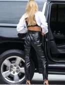 Heidi Klum Arriving for an America's Got Talent Taping in Pasadena
