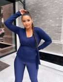Jacqueline Jossa in Activewear Collection with In The Style - April 2021