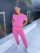 Jacqueline Jossa in Activewear Collection with In The Style - April 2021