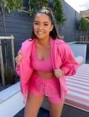 Jacqueline Jossa in Activewear Collection with In The Style - April 2021