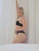 Jordyn Jones Booty in Printed Underwear Photoshoot