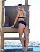 Joy Corrigan Booty, Photoshoot for French Swimwear Vanessa Sposi in Los Angeles