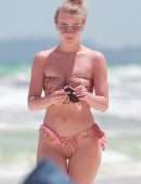 Julianne Hough Booty in Bikini on the Beach in Tulum