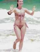 Julianne Hough Booty in Bikini on the Beach in Tulum