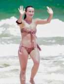 Julianne Hough Booty in Bikini on the Beach in Tulum