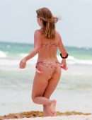 Julianne Hough Booty in Bikini on the Beach in Tulum