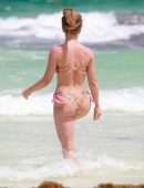 Julianne Hough Booty in Bikini on the Beach in Tulum