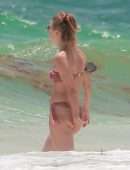 Julianne Hough Booty in Bikini on the Beach in Tulum