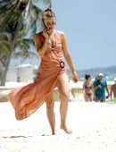 Julianne Hough Booty in Bikini on the Beach in Tulum