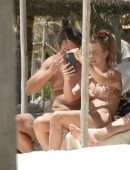 Julianne Hough Booty in Bikini on the Beach in Tulum