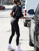 Kaia Gerber Booty, Leaving a Workout in West Hollywood