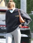 Kaia Gerber Booty, Outside a Private Pilates Class in West Hollywood