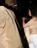 Kylie Jenner Cleavage, Heading to Dinner in Beverly Hills