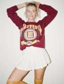 Lottie Moss in Short Skirt