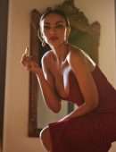 Madalina Diana Ghenea Magnificent in a Revealing Dress