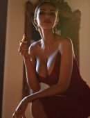 Madalina Diana Ghenea Magnificent in a Revealing Dress