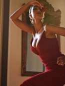 Madalina Diana Ghenea Magnificent in a Revealing Dress