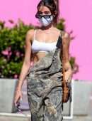 Madison Beer in a Tiny Top Out in West Hollywood