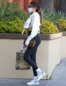 Madison Beer Booty in Tight Leggings at Erewhon in Los Angeles