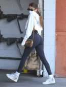 Madison Beer Booty in Tight Leggings at Erewhon in Los Angeles