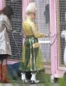 Maisie Williams See-Through on the Set of Pistol