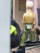 Maisie Williams See-Through on the Set of Pistol