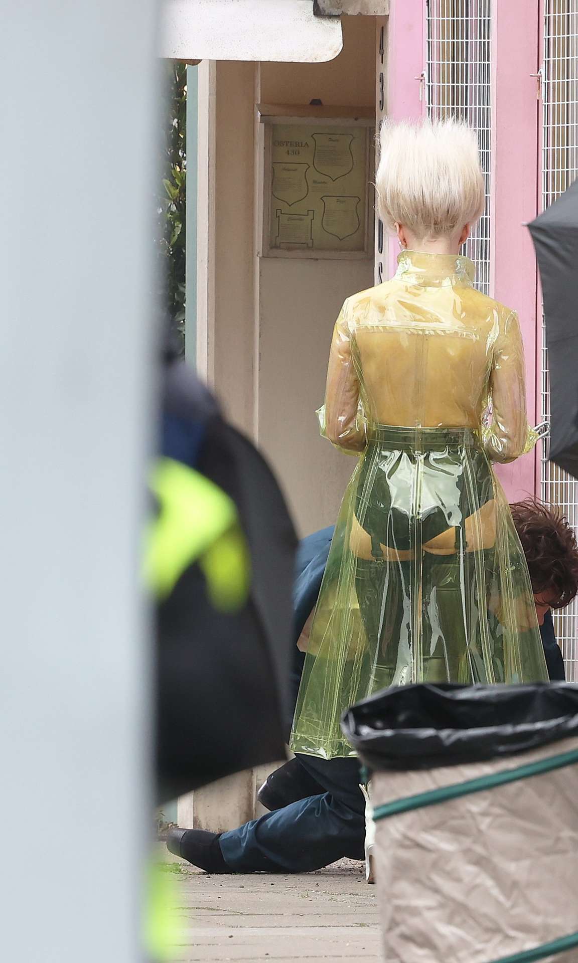 Maisie Williams See-Through on the Set of Pistol
