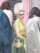 Maisie Williams See-Through on the Set of Pistol