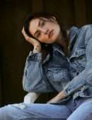 Phoebe Tonkin in Reformation Fibretrace Campaign 2021