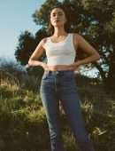 Phoebe Tonkin in Reformation Fibretrace Campaign 2021