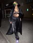 Rihanna in See-Through Top at Wally’s in Beverly Hills