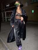 Rihanna in See-Through Top at Wally’s in Beverly Hills