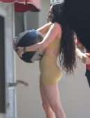 Rumer Willis Booty, Working Out in West Hollywood