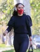 Rumer Willis Booty, Leaving a Pilates Class in West Hollywood