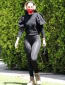 Rumer Willis Booty, Leaving a Pilates Class in West Hollywood