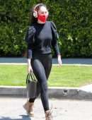Rumer Willis Booty, Leaving a Pilates Class in West Hollywood