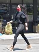 Rumer Willis Booty, Leaving a Pilates Class in West Hollywood