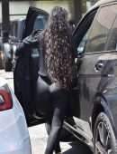 Rumer Willis Booty, Leaving a Pilates Class in West Hollywood