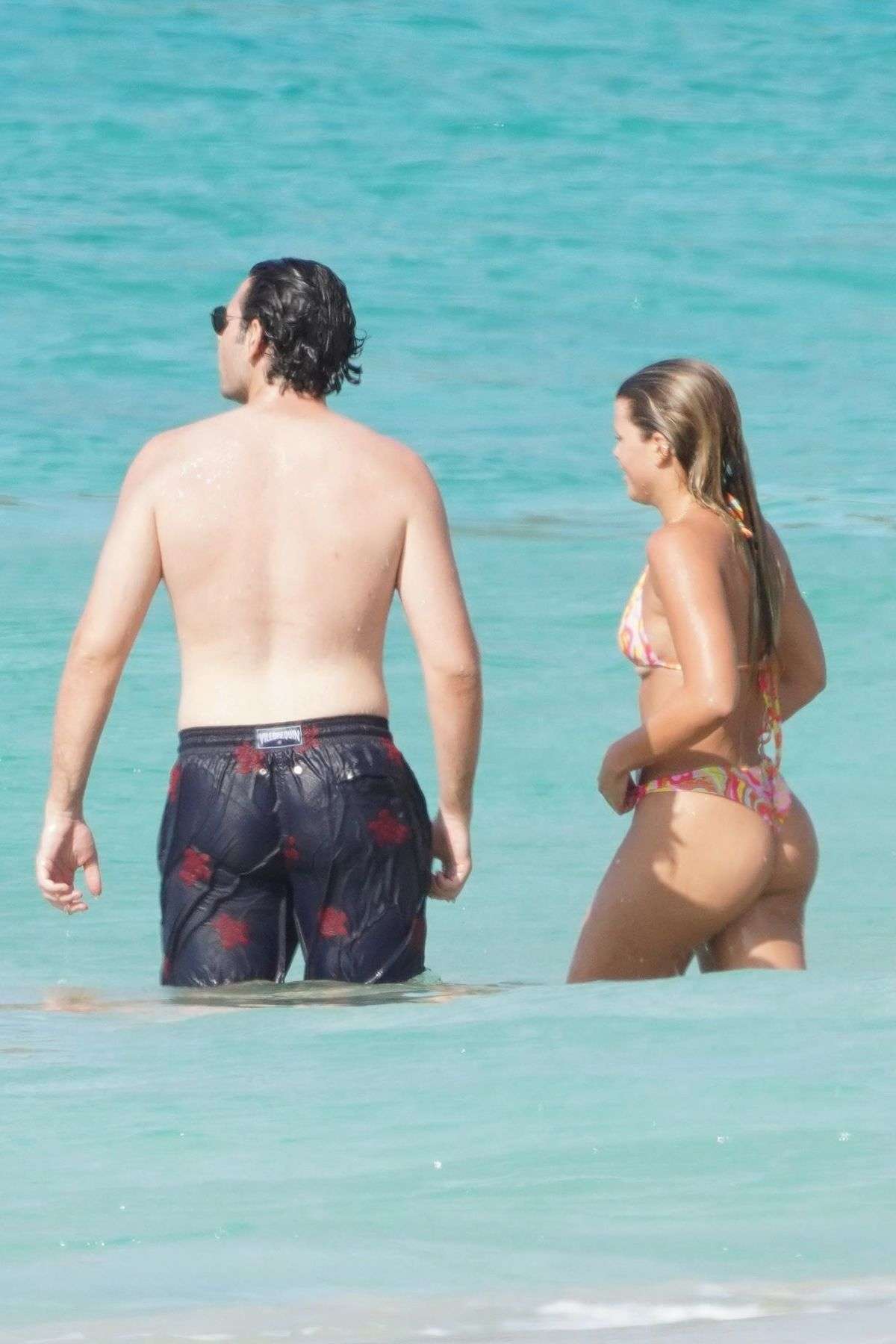 Sofia Richie Booty in Bikini at a Beach in St Barts