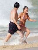 Sofia Richie Booty in Bikini at a Beach in St Barts