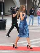 Sofia Vergara at America's Got Talent Taping in Pasadena