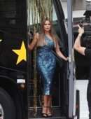 Sofia Vergara at America's Got Talent Taping in Pasadena
