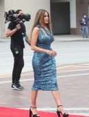 Sofia Vergara at America's Got Talent Taping in Pasadena