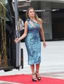 Sofia Vergara at America's Got Talent Taping in Pasadena