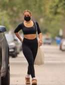 Addison Rae Booty, Leaving a Pilates Class in West Hollywood