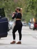 Addison Rae Booty, Leaving a Pilates Class in West Hollywood