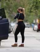 Addison Rae Booty, Leaving a Pilates Class in West Hollywood