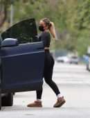 Addison Rae Booty, Leaving a Pilates Class in West Hollywood