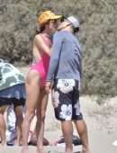 Alessandra Ambrosio Booty, Playing Beach Volleyball in Santa Monica