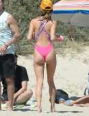 Alessandra Ambrosio Booty, Playing Beach Volleyball in Santa Monica